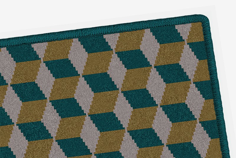 Quirky Ben Pentreath Designs Quirky Cube Soane (7244) with whipped edge 