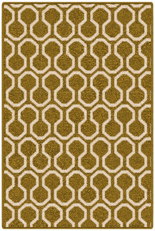 Quirky Honeycomb Moss (7112) with whipped edge 