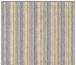 Bella Striped Wool Rug from above thumb