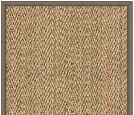 Kirsty Seagrass Rug from above thumb