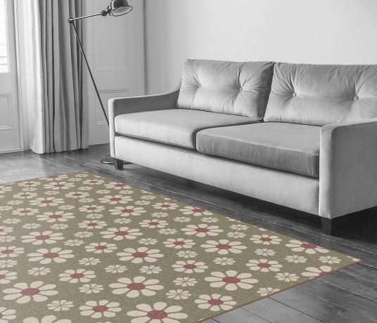 Quirky Bloom Cavolo Carpet 7173 in Living Room