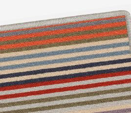 Margo Selby Westbrook Striped Rug 2 rug corner thumb
