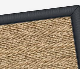 Danii Seagrass Runner rug corner thumb