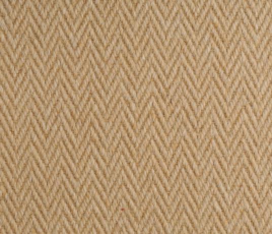 Wool Herringbone Zig Zag Natural Carpet 4677 Swatch