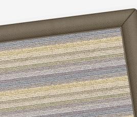 Kato Striped Wool Rug rug corner thumb