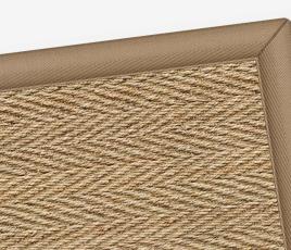 Chris Seagrass Runner rug corner thumb