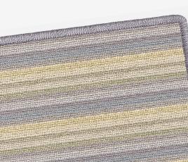 Bella Striped Wool Rug rug corner thumb