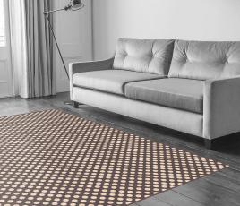 Quirky Spotty Grey Patterned Carpet 7143 in Living Room thumb
