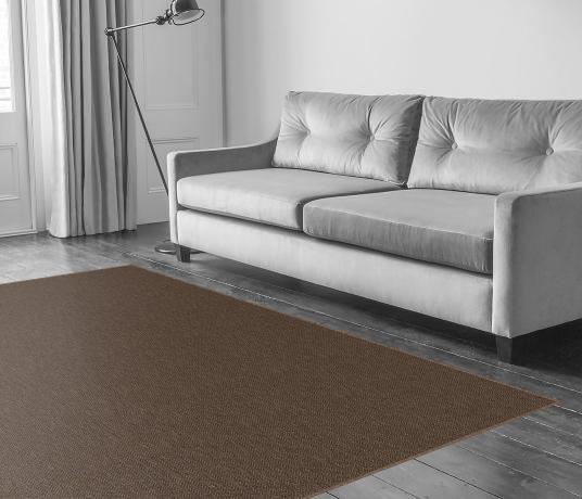 Anywhere Herringbone Cocoa Carpet 8042 in Living Room