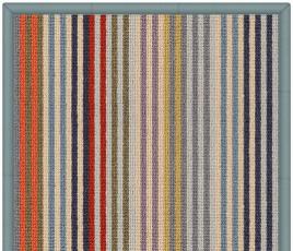 Margo Selby Westbrook Striped Rug 1 from above thumb