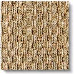 Seagrass Balmoral Basketweave Carpet 3107