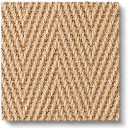 Jute Herringbone Natural Carpet 4617